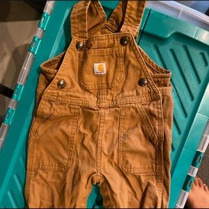 Baby boy Carhartt overalls 6-12 months